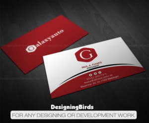 Visitenkarten-Design von Designing Birds für Galaxy Auto Ltd | Design: #16095482