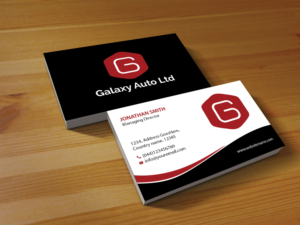 Business Card Design by Creations Box 2015 for Galaxy Auto Ltd | Design: #16089030