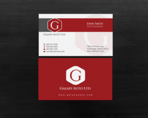 Business Card Design by chandrayaan.creative for Galaxy Auto Ltd | Design: #16083903