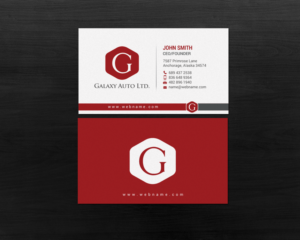 Business Card Design by chandrayaan.creative for Galaxy Auto Ltd | Design: #16084131