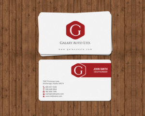 Visitenkarten-Design von chandrayaan.creative für Galaxy Auto Ltd | Design: #16084626