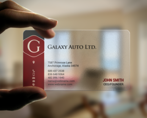 Visitenkarten-Design von chandrayaan.creative für Galaxy Auto Ltd | Design: #16085691