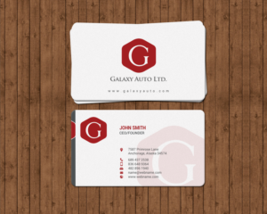 Visitenkarten-Design von chandrayaan.creative für Galaxy Auto Ltd | Design: #16085692