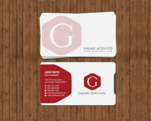 Visitenkarten-Design von chandrayaan.creative für Galaxy Auto Ltd | Design: #16085693