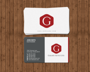 Visitenkarten-Design von chandrayaan.creative für Galaxy Auto Ltd | Design: #16085694