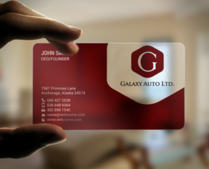 Visitenkarten-Design von chandrayaan.creative für Galaxy Auto Ltd | Design: #16085714