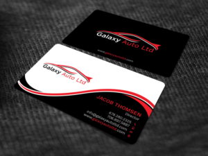 Visitenkarten-Design von Graphic Flame für Galaxy Auto Ltd | Design: #16086016