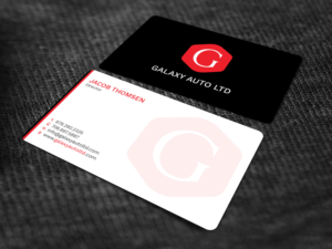 Visitenkarten-Design von Graphic Flame für Galaxy Auto Ltd | Design: #16086056
