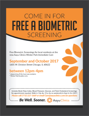 33 modern flyer designs health and wellness flyer design project flyer for a bio screening