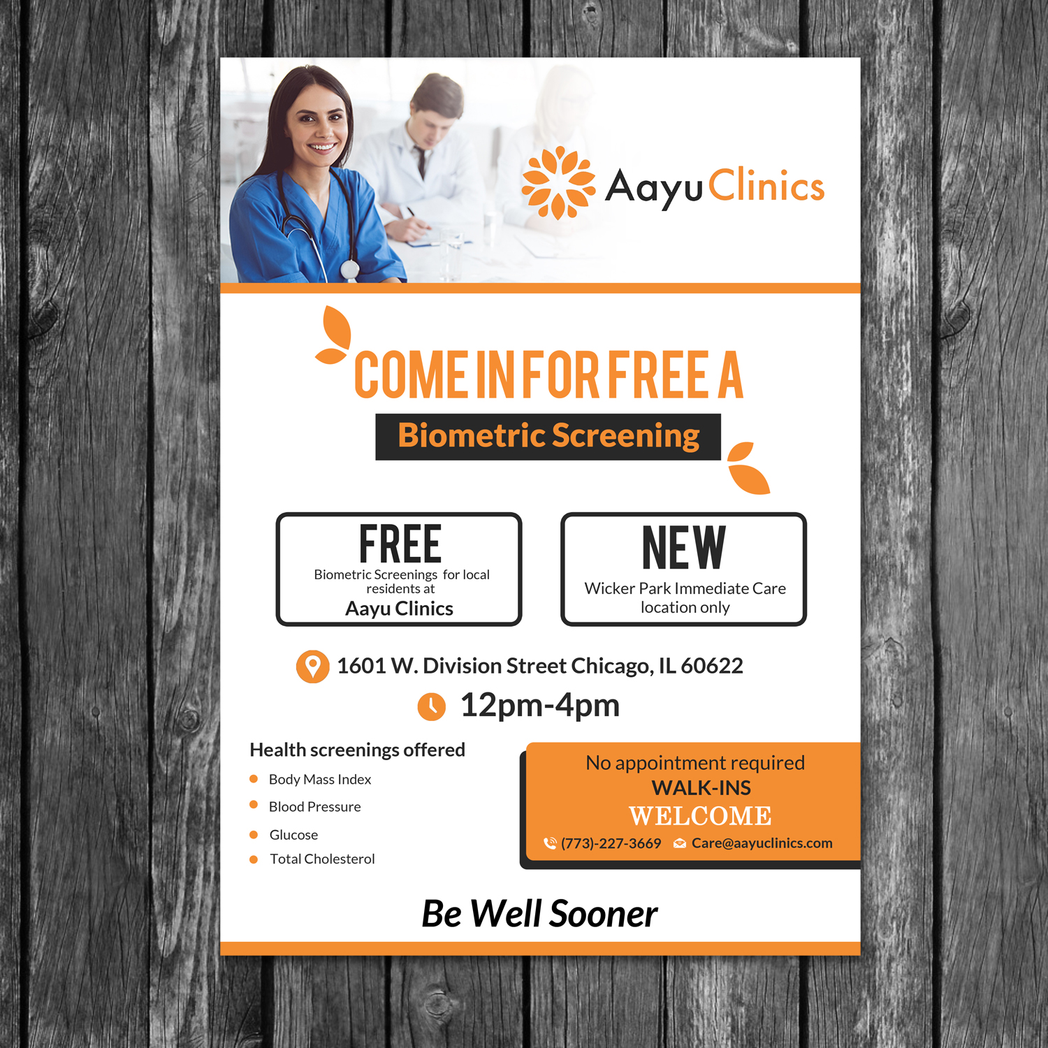 Flyer Design by creative.bugs for this project | Design #16096630