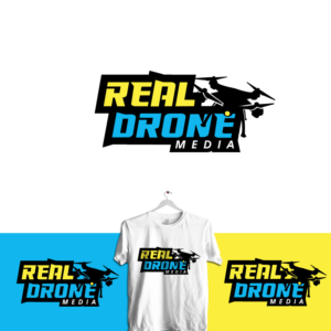 Real Drone Media | Design de Logo par TRHZ