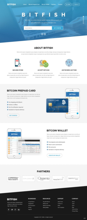 Landing Page Design by pb for this project | Design: #16097615