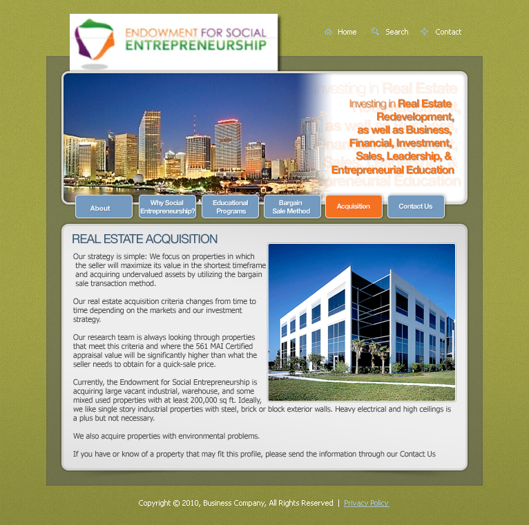 Web Design by Urban Ad for this project | Design #40574