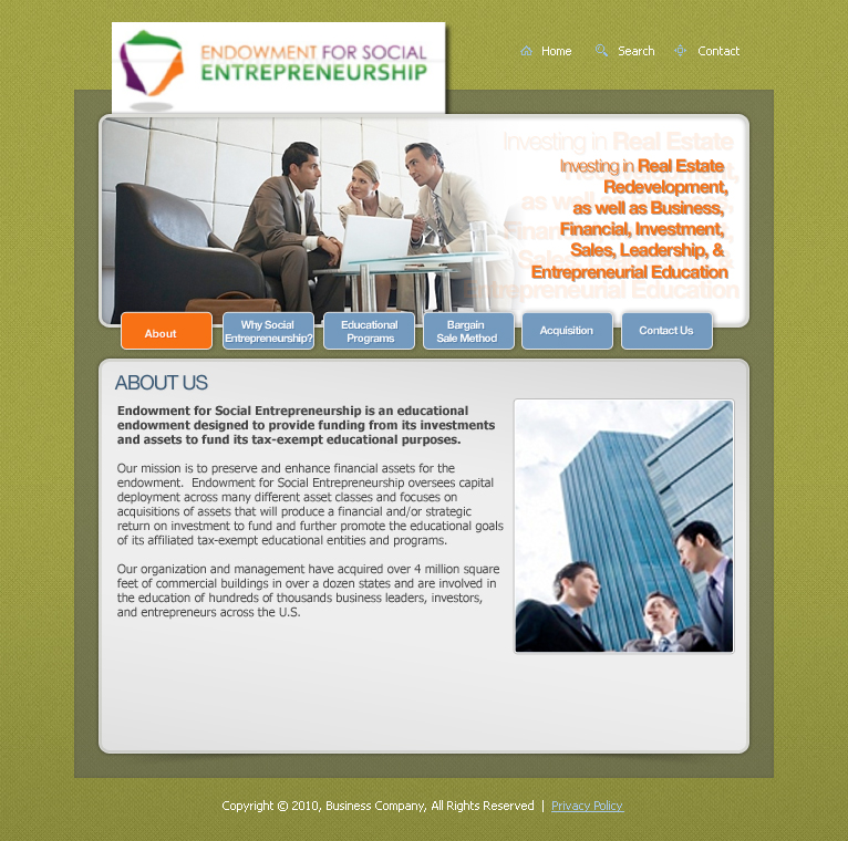 Web Design by Urban Ad for this project | Design #40578