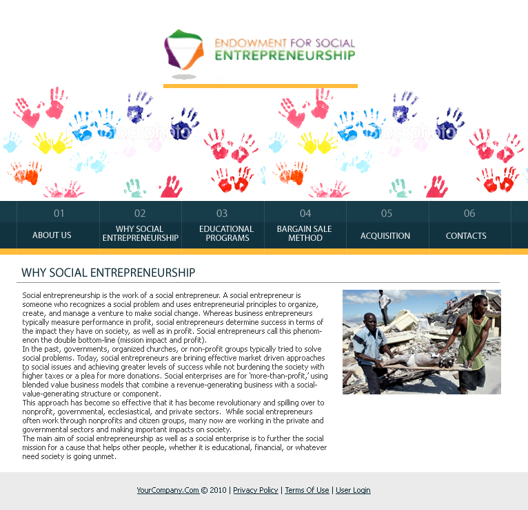 Web Design by Urban Ad for this project | Design #40602