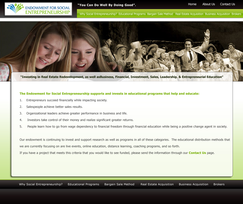 Web Design by ReckonCreations for this project | Design #40430