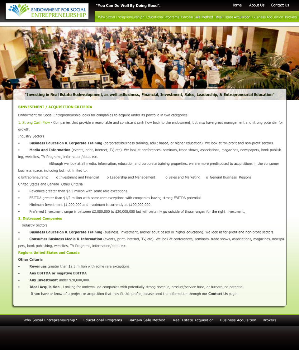 Web Design by ReckonCreations for this project | Design #40435