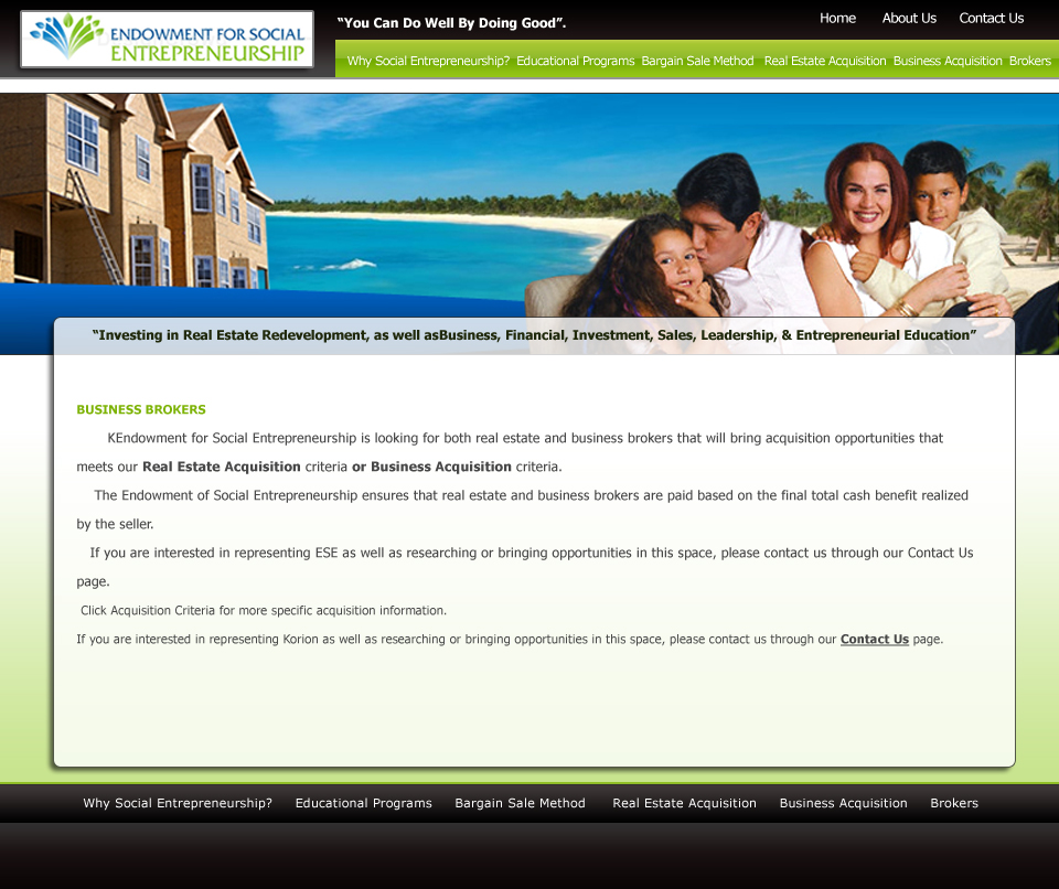 Web Design by ReckonCreations for this project | Design #40437