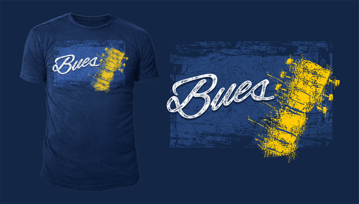 T-shirt Design by D'Mono for Bluezzeetees.com | Design #16253317