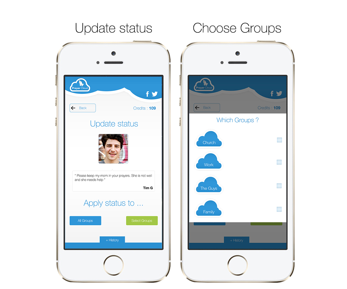 App Design by Berdila Florin for Automate Motivate | Design #2642484