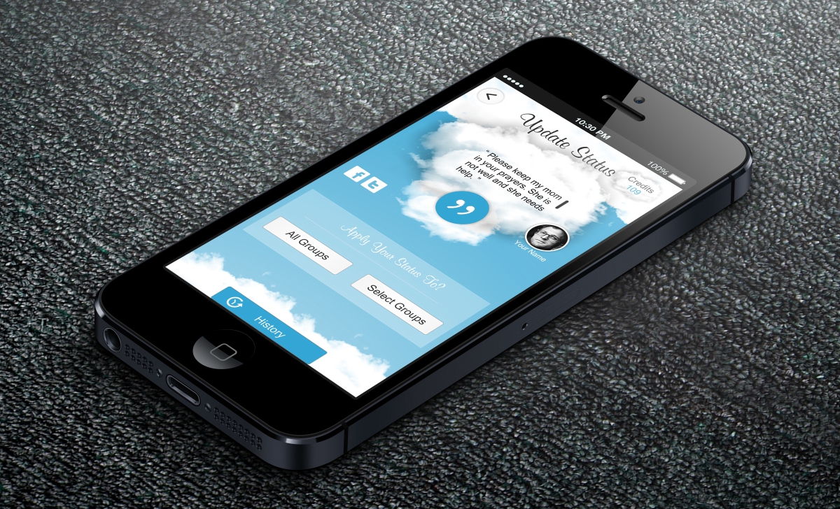 App-Design von Vasko Tasev für Automate Motivate | Design #2643244