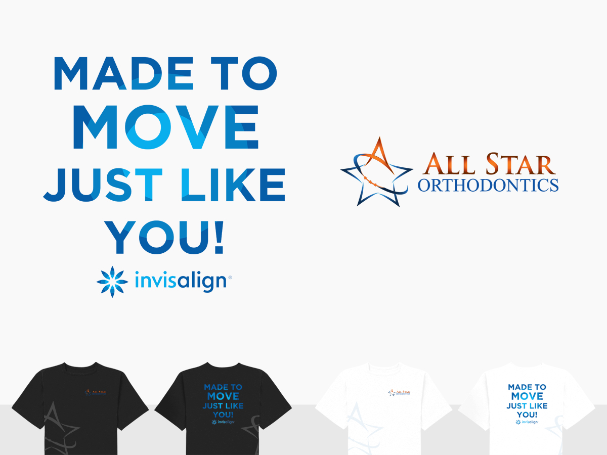 T-shirt Design by STierney for All Star Orthodontics | Design: #16288849