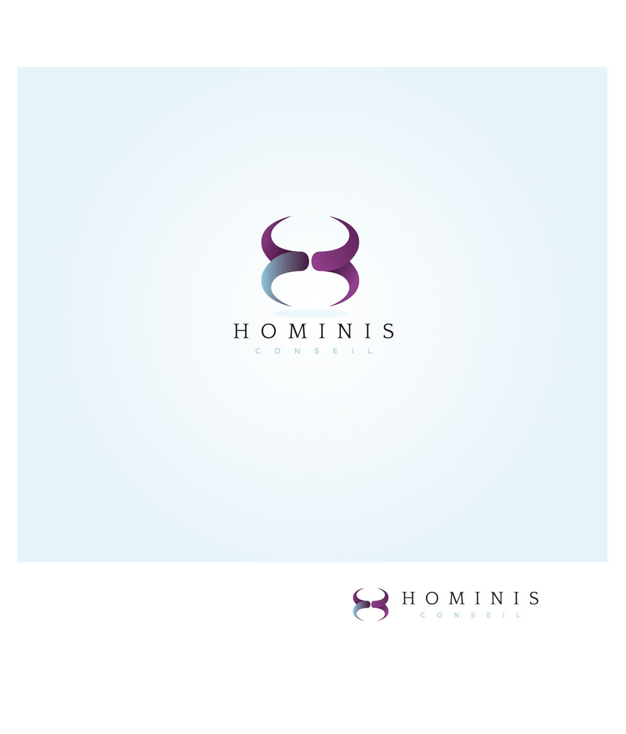 Logo Design by CanDoDesign for Hominis Conseil | Design #16091286