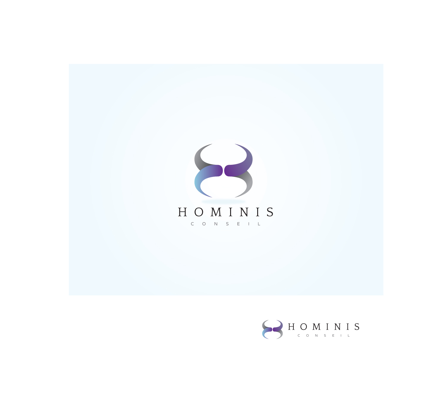 Logo Design by CanDoDesign for Hominis Conseil | Design #16099826