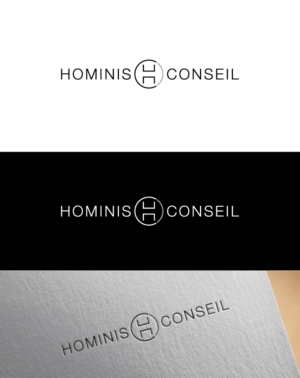 Logo Design by kenjie0476 for Hominis Conseil | Design: #16100188