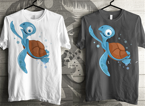 Souvenir T-Shirt with Sea Turtle character needed