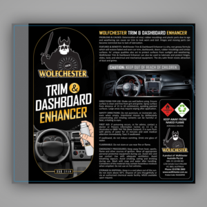 Verpackungs-Design von Mariyam Khan für Wolfchester Australia | Design: #16511845