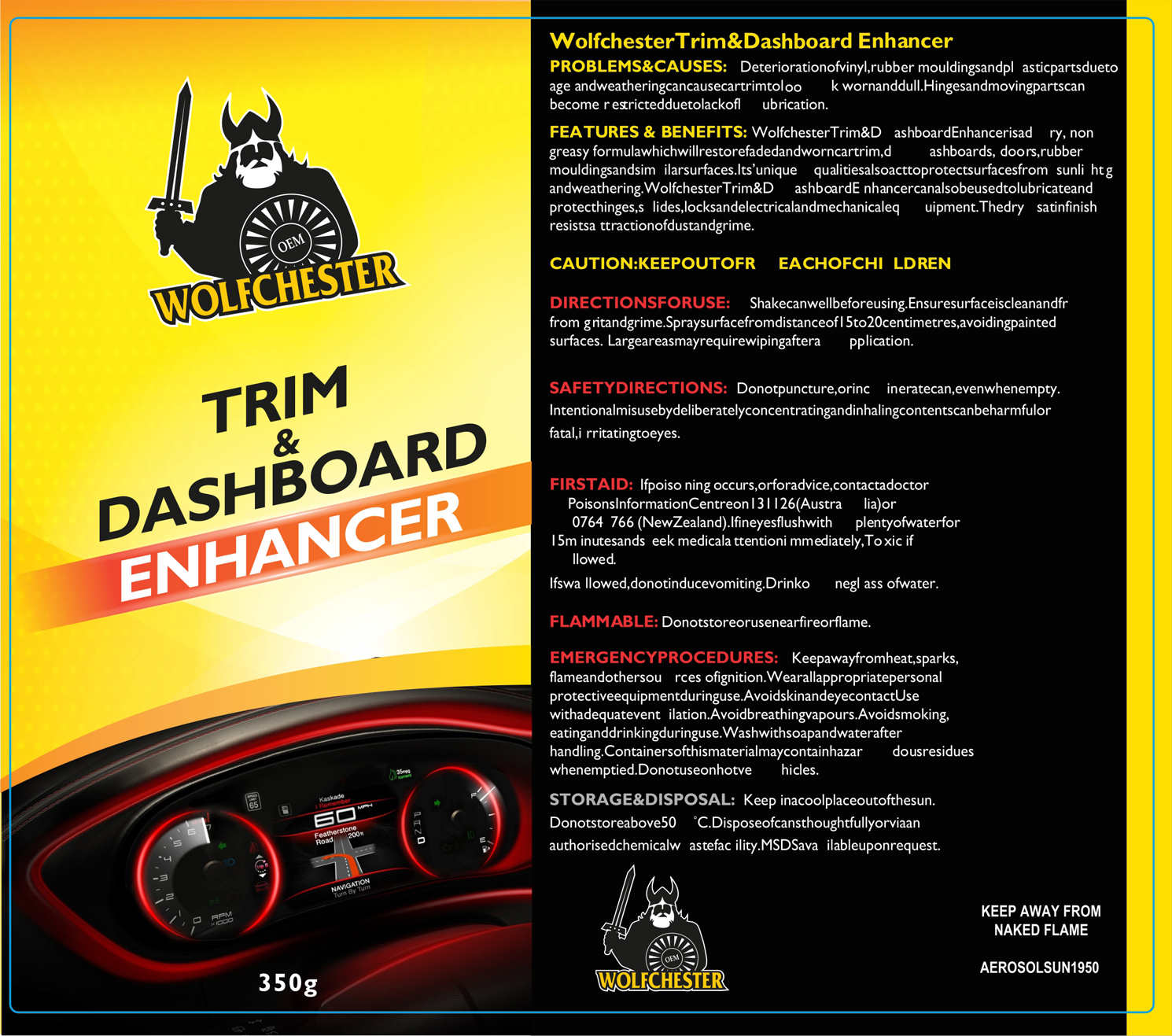 Packaging Design by fumbh.designs for Wolfchester Australia | Design #16465945