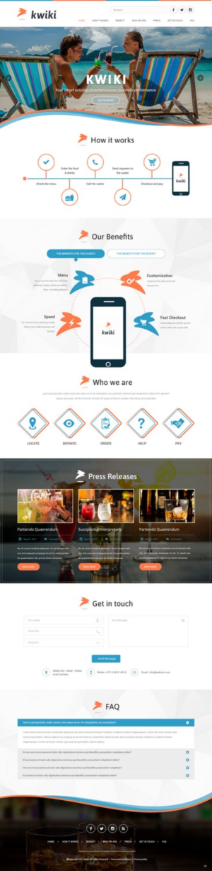 Wordpress Design by pb for this project | Design: #16109898