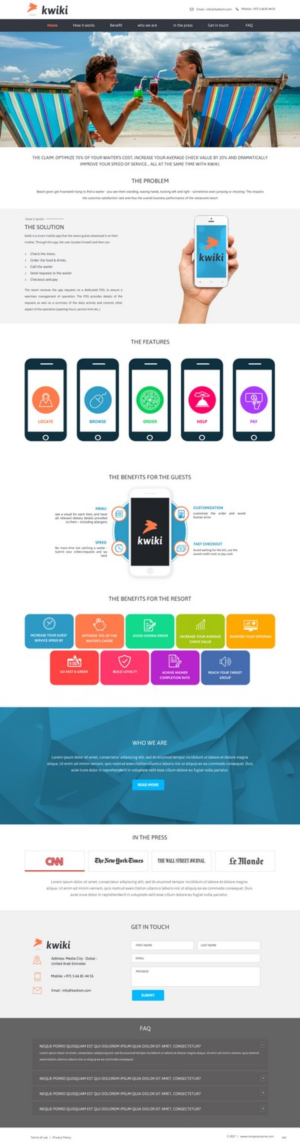 Wordpress Design by pb for this project | Design: #16109902