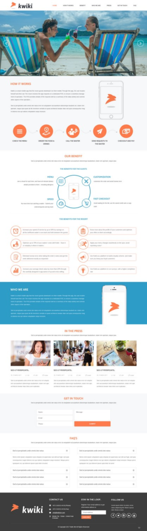 Wordpress Design by pb for this project | Design: #16109903