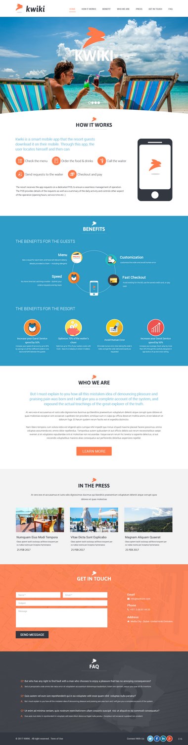 Wordpress Design by pb for this project | Design #16109905