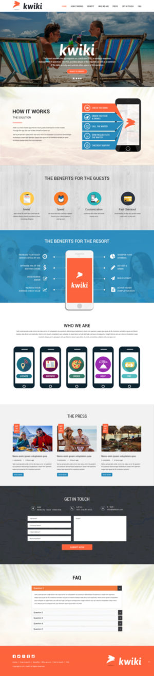 Wordpress Design by pb for this project | Design: #16109909