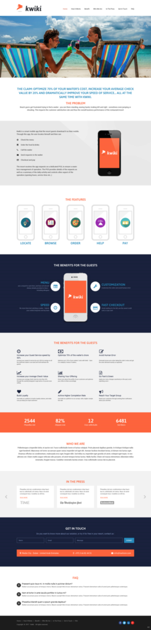 Wordpress Design by pb for this project | Design: #16109915