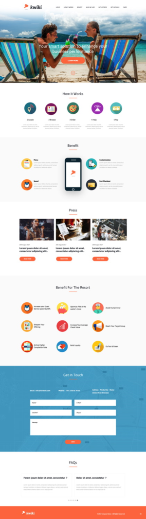 Wordpress Design by pb for this project | Design: #16127852