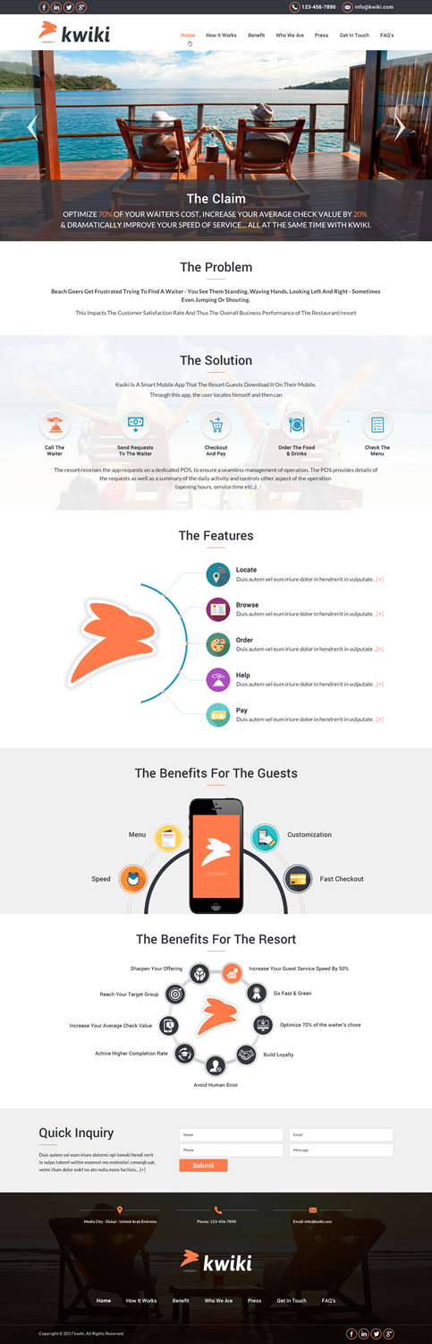 Wordpress Design by Sbss for this project | Design #16150694