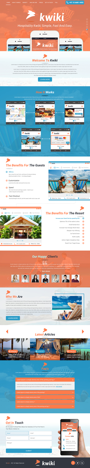 Wordpress Design by rightway for this project | Design: #16108080