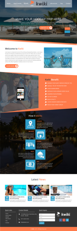 Wordpress Design by rightway for this project | Design: #16108101