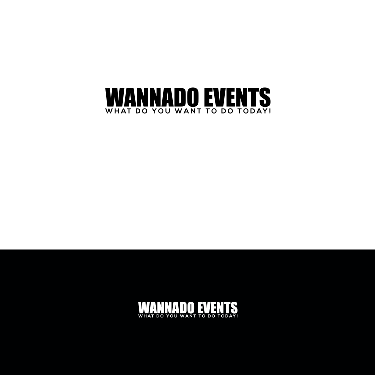 Logo Design by DesignDUO for WannaDo Events - Gajiga Run | Design #16228845