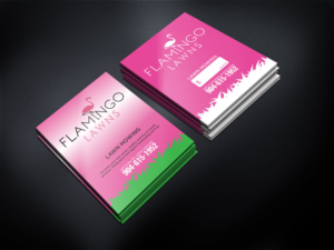 Flyer Design by Sergio Coelho for FLAMINGO LAWNS LLC | Design: #16099388
