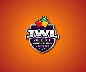 Jello Wrestling League  JWL    or Jello Grappling League    JGL | Logo Design by Buck Tornado