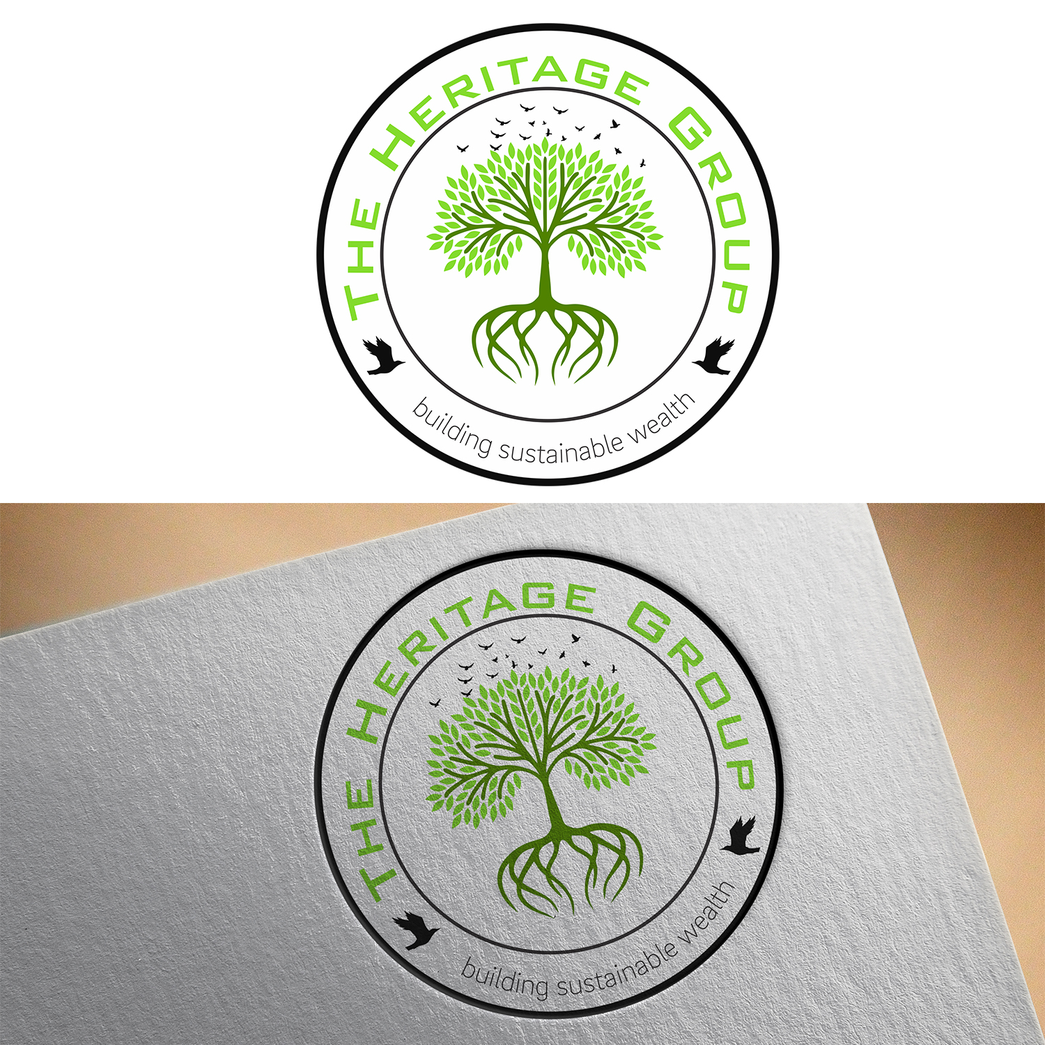 Logo Design by Amila Sri Muthukelum for Heritage Wealth Planning LLC | Design #16113028