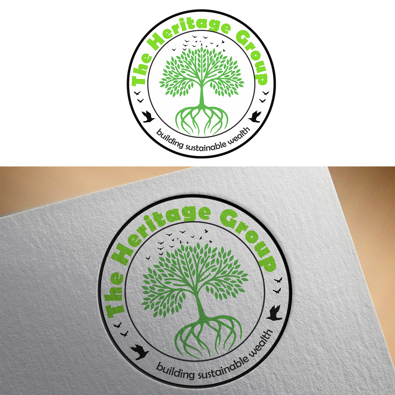 Diseño de Logo por Amila Sri Muthukelum para Heritage Wealth Planning LLC | Diseño #16113033