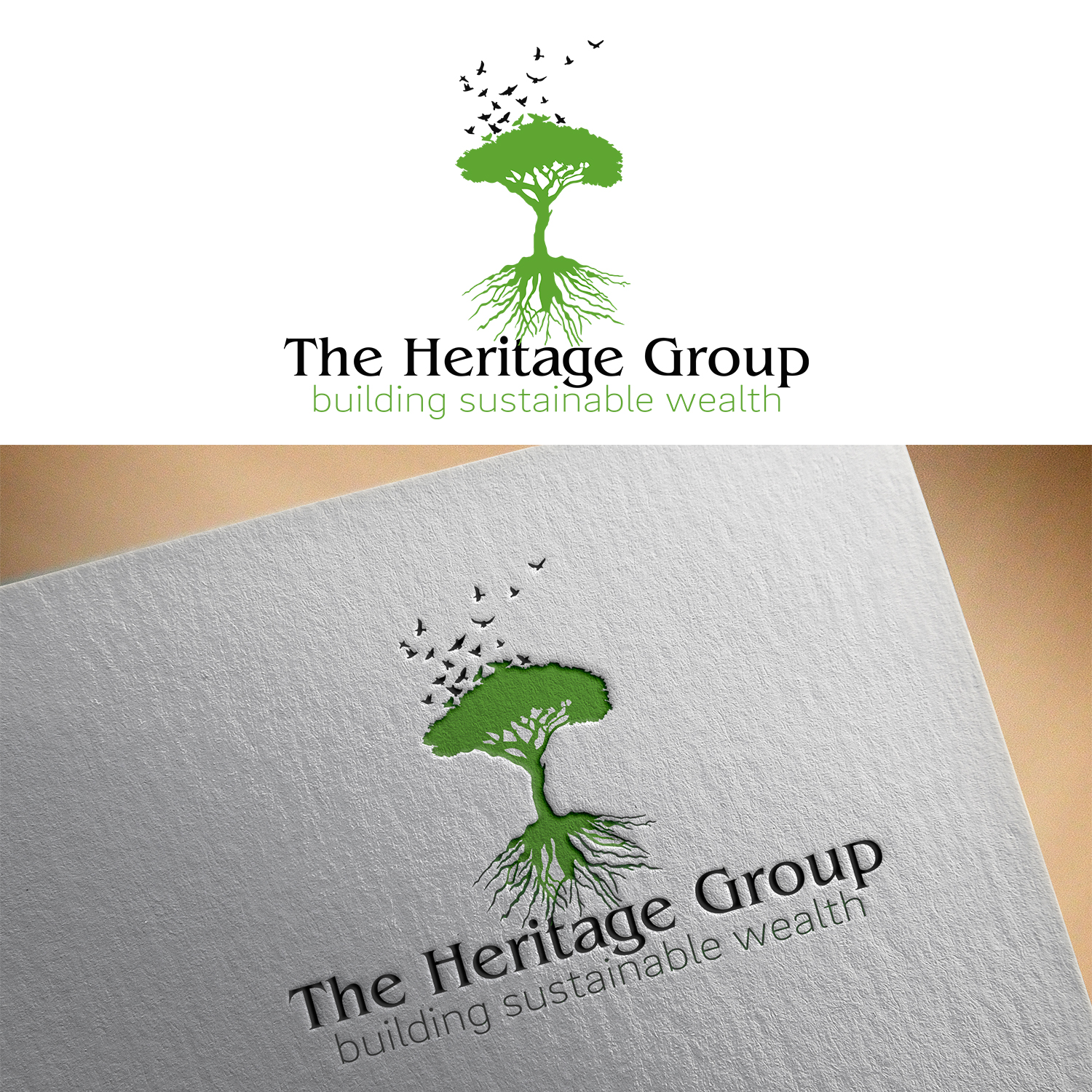 Logo Design by Amila Sri Muthukelum for Heritage Wealth Planning LLC | Design #16113039
