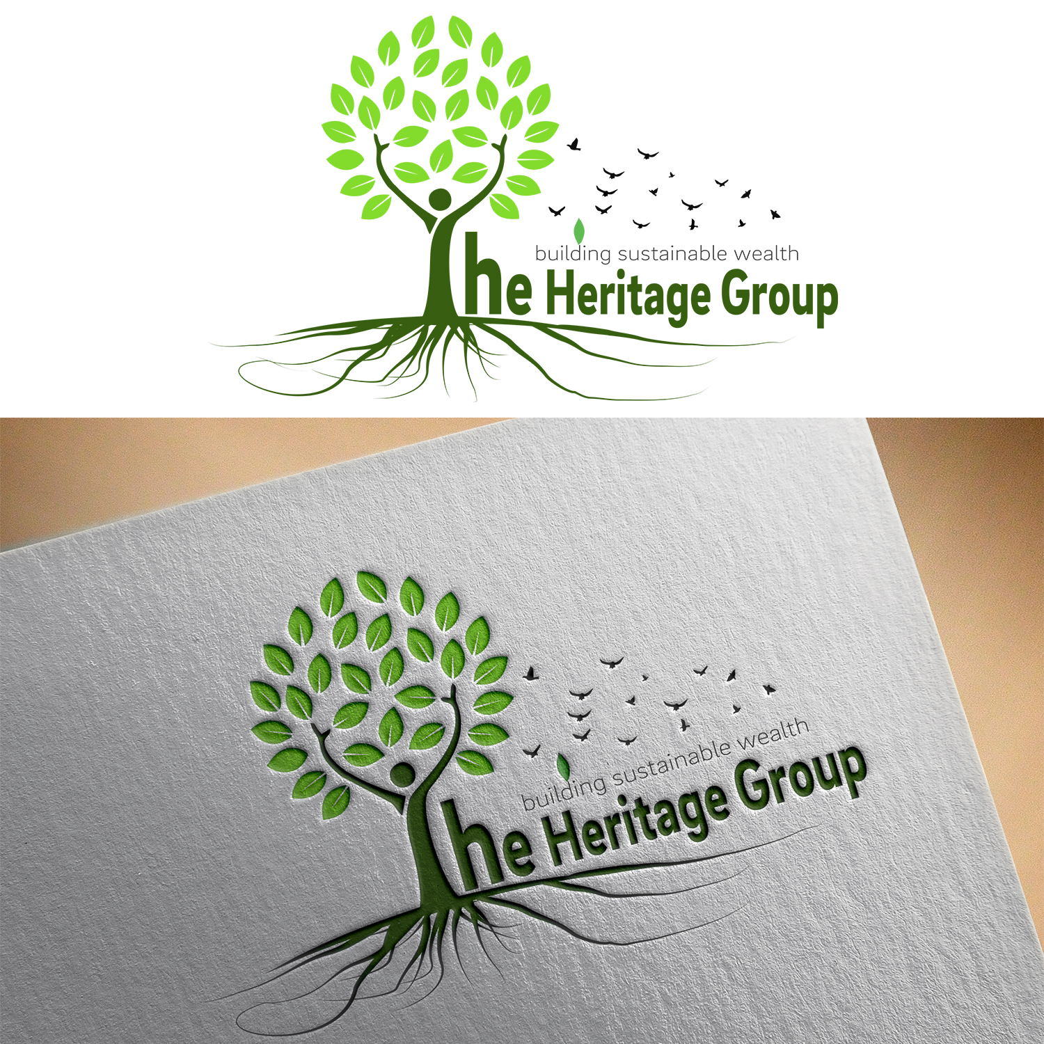 Logo Design by Amila Sri Muthukelum for Heritage Wealth Planning LLC | Design #16113042