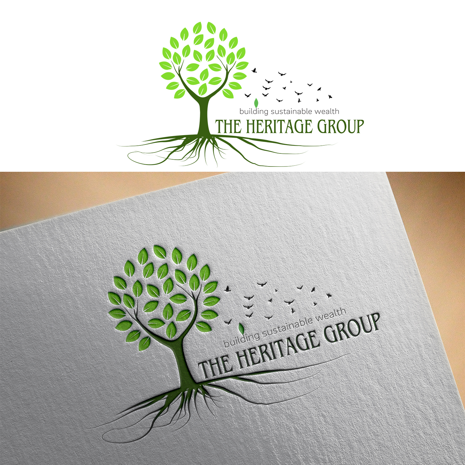 Logo Design by Amila Sri Muthukelum for Heritage Wealth Planning LLC | Design #16118153